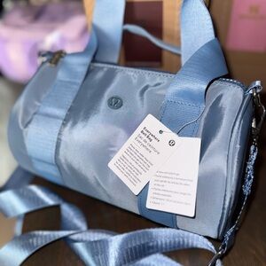 Lululemon Athletica Shimmering Blue Travel Bag Mini